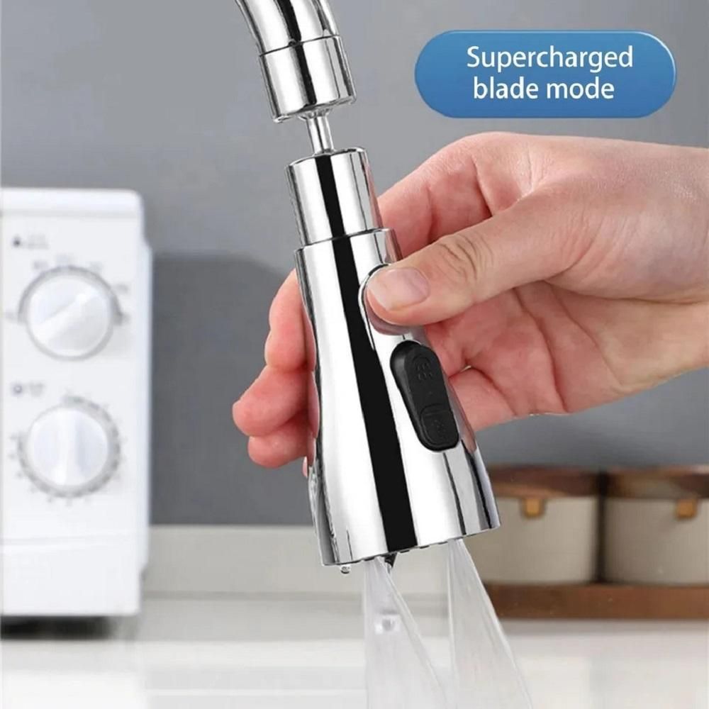 TriStream Faucet Spray Head by ZapifyMe.in