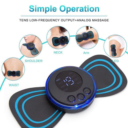 ReliefSnap Mini Massager by ZapifyMe.in