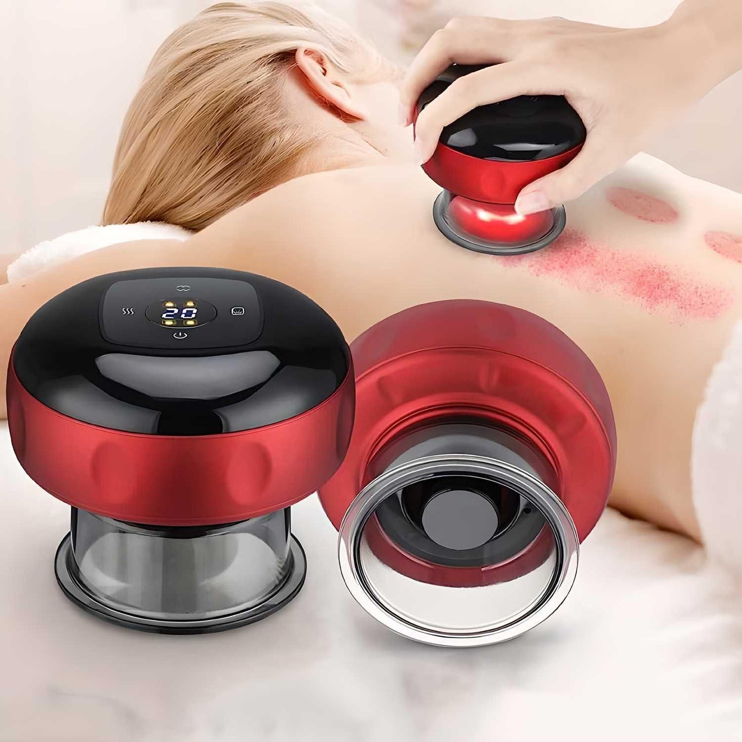 ThermoVac Intelligent Cupping Device by ZapifyMe.in