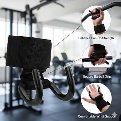 Beast Grip Weight Lifting Hooks by ZapifyMe.in