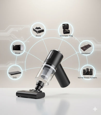 SwiftVac Mini Vacuum Cleaner by ZapifyMe.in