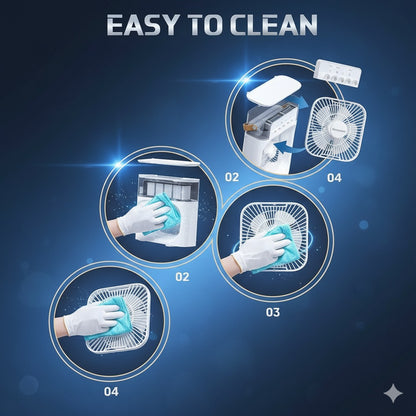 Chill Cube Air Cooler USB Electric Fan by ZapifyMe.in