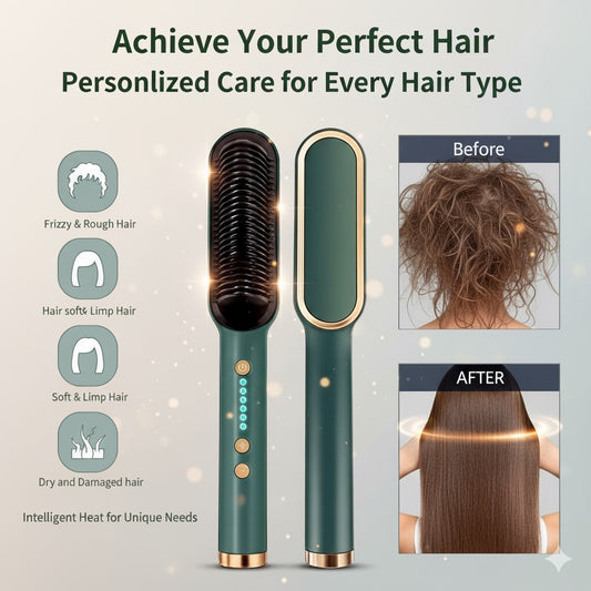 BelleWave Professional Electric Hair Straightener by ZapifyMe.in